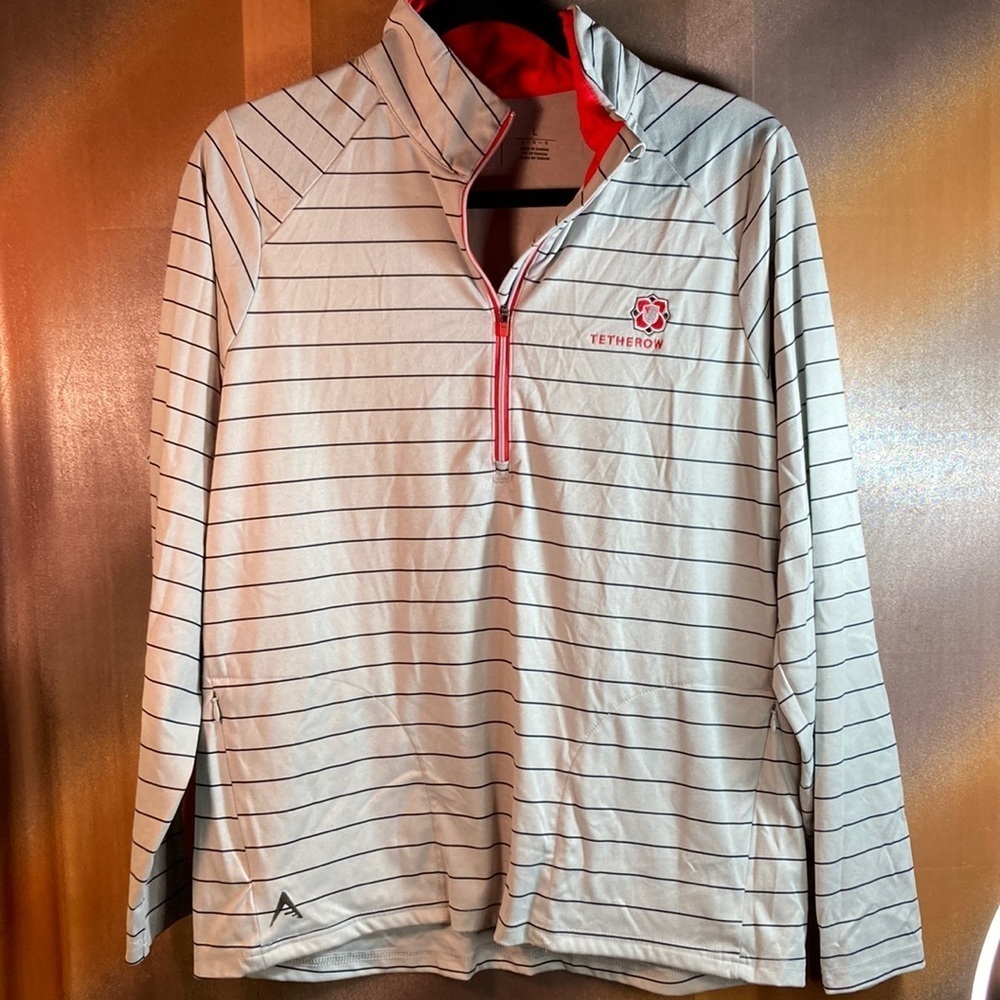 𝅺ANTIGUA desert dry xtra-lite size large athletic pullover half slip Tetherow N